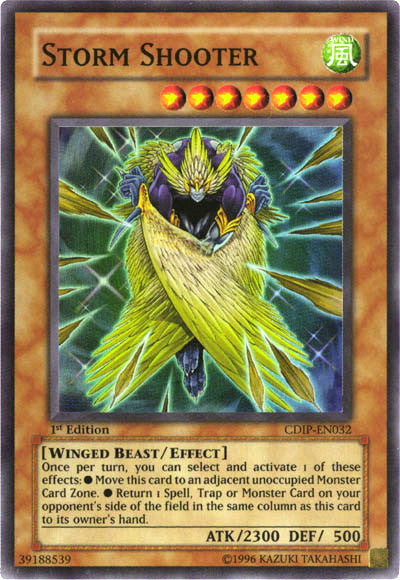 Storm Shooter [CDIP-EN032] Super Rare | Jomio and Rueliete's Cards and Comics