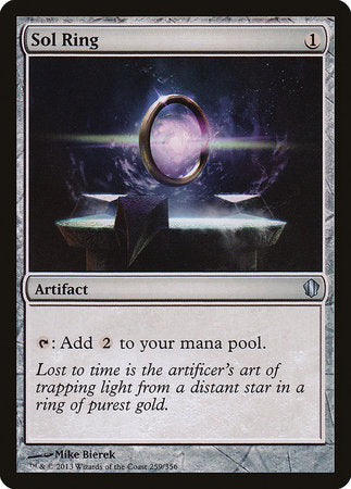 Sol Ring [Commander 2013] | Jomio and Rueliete's Cards and Comics