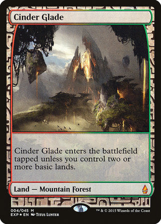Cinder Glade [Zendikar Expeditions] | Jomio and Rueliete's Cards and Comics