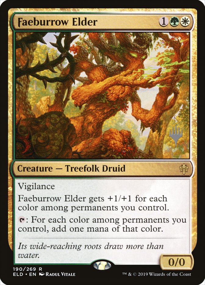 Faeburrow Elder (Promo Pack) [Throne of Eldraine Promos] | Jomio and Rueliete's Cards and Comics