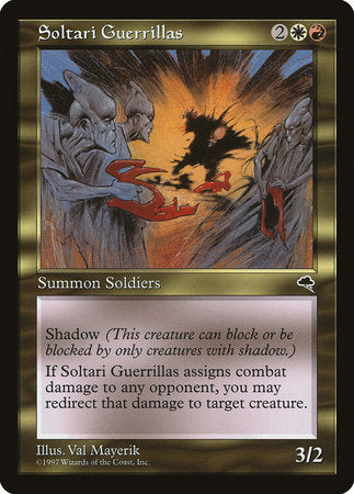 Soltari Guerrillas [Tempest] | Jomio and Rueliete's Cards and Comics