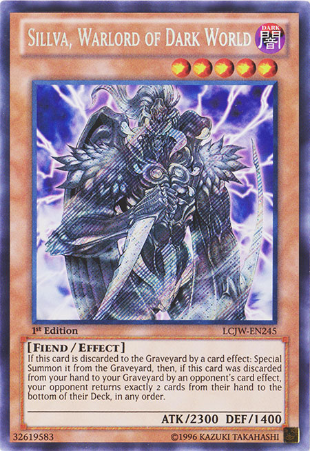 Sillva, Warlord of Dark World [LCJW-EN245] Secret Rare | Jomio and Rueliete's Cards and Comics