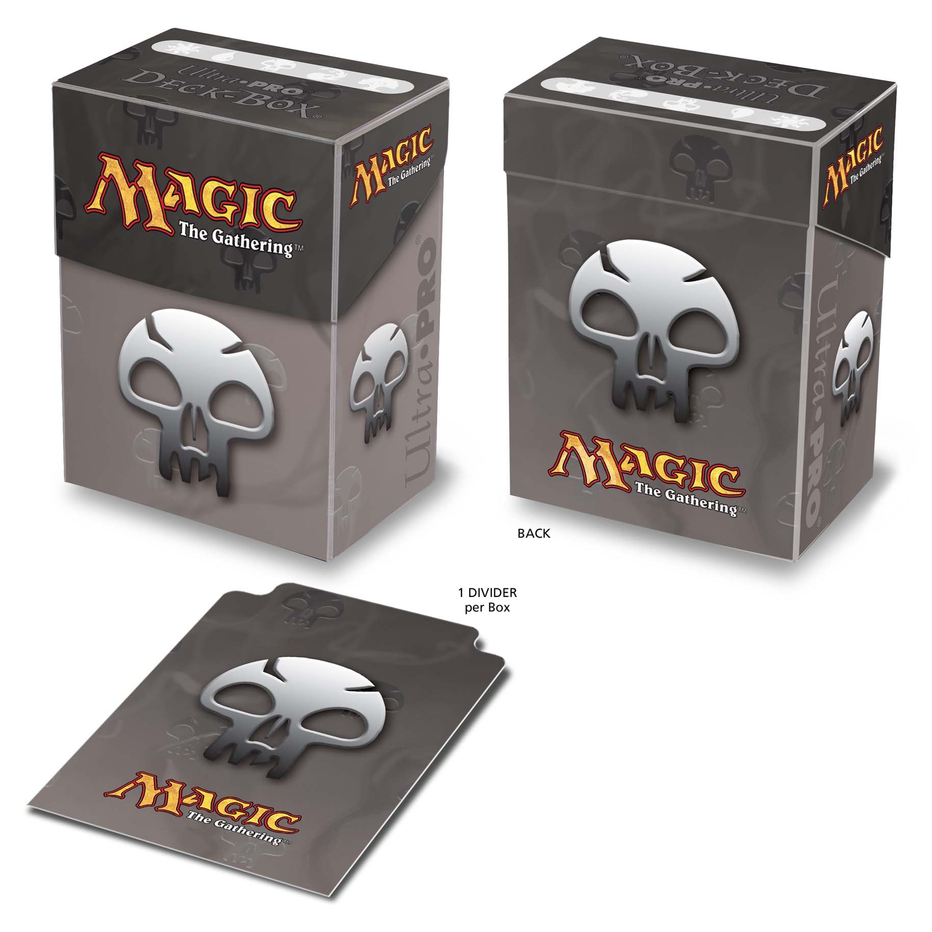 Ultra PRO: Deck Box - Mana 1 (Black) | Jomio and Rueliete's Cards and Comics