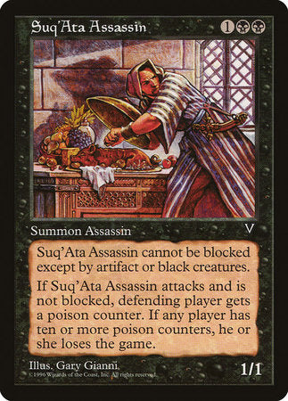 Suq'Ata Assassin [Visions] | Jomio and Rueliete's Cards and Comics