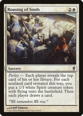 Rousing of Souls [Conspiracy] | Jomio and Rueliete's Cards and Comics