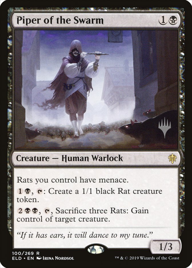 Piper of the Swarm (Promo Pack) [Throne of Eldraine Promos] | Jomio and Rueliete's Cards and Comics