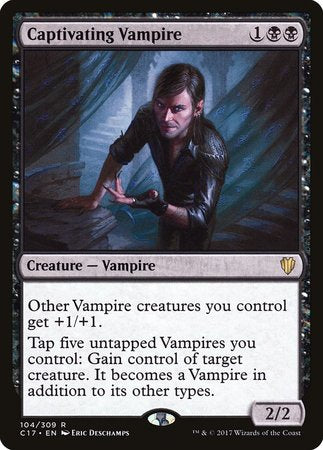 Captivating Vampire [Commander 2017] | Jomio and Rueliete's Cards and Comics