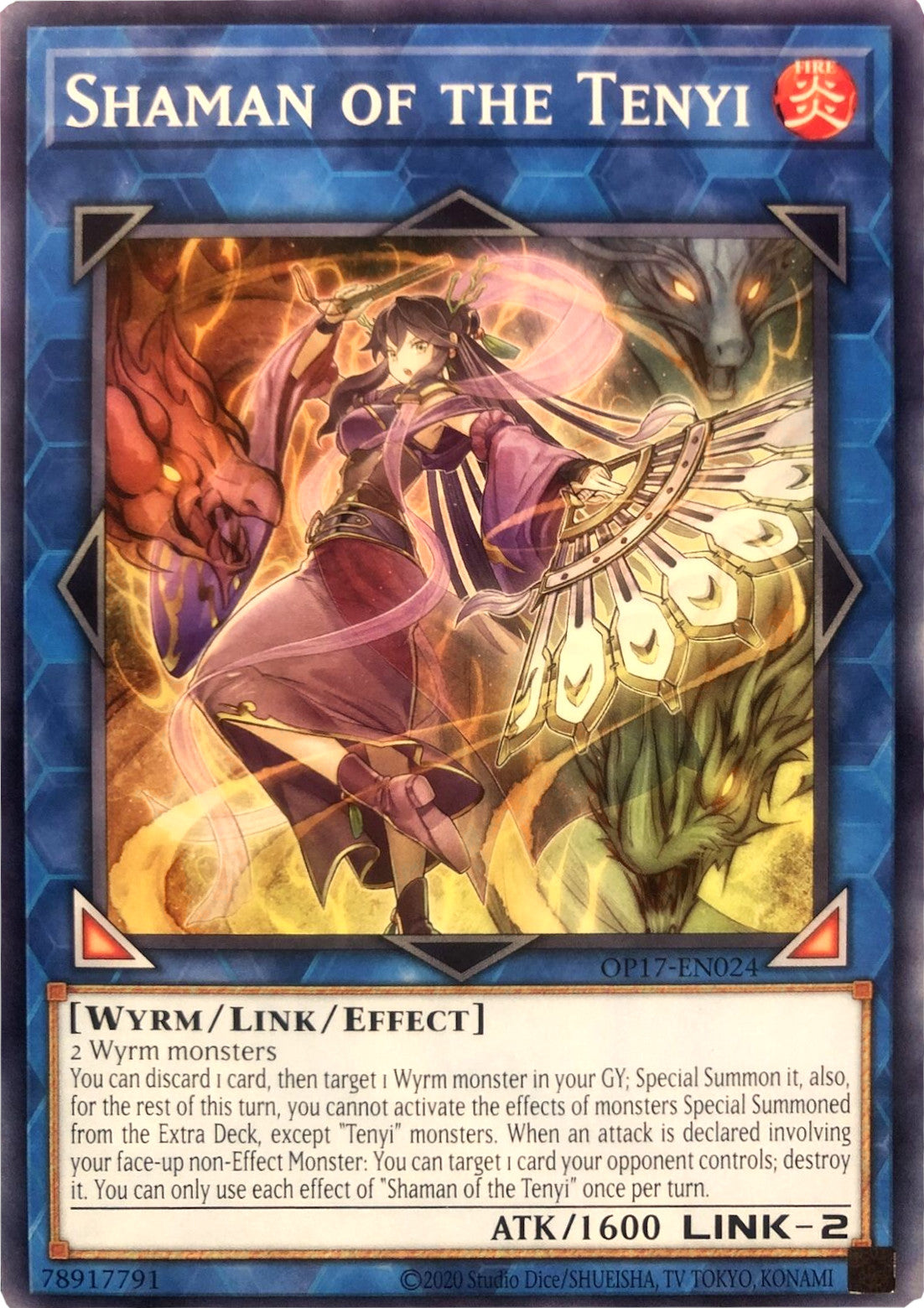 Shaman of the Tenyi [OP17-EN024] Common | Jomio and Rueliete's Cards and Comics