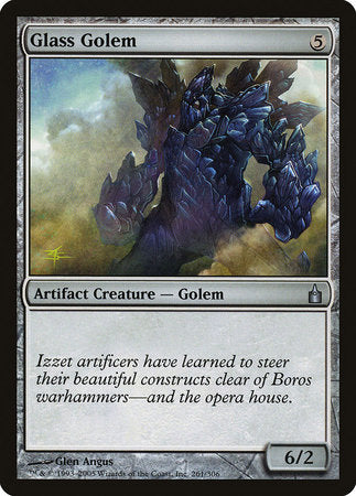 Glass Golem [Ravnica: City of Guilds] | Jomio and Rueliete's Cards and Comics