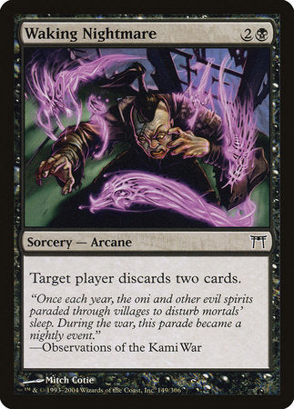 Waking Nightmare [Champions of Kamigawa] | Jomio and Rueliete's Cards and Comics