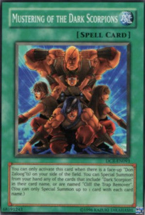 Mustering of the Dark Scorpions [DCR-EN093] Common | Jomio and Rueliete's Cards and Comics