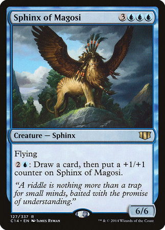 Sphinx of Magosi [Commander 2014] | Jomio and Rueliete's Cards and Comics