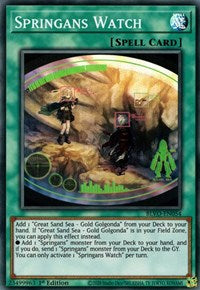 Springans Watch [BLVO-EN054] Super Rare | Jomio and Rueliete's Cards and Comics
