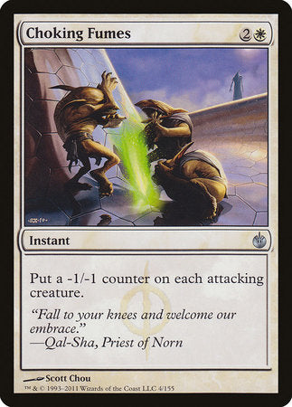 Choking Fumes [Mirrodin Besieged] | Jomio and Rueliete's Cards and Comics