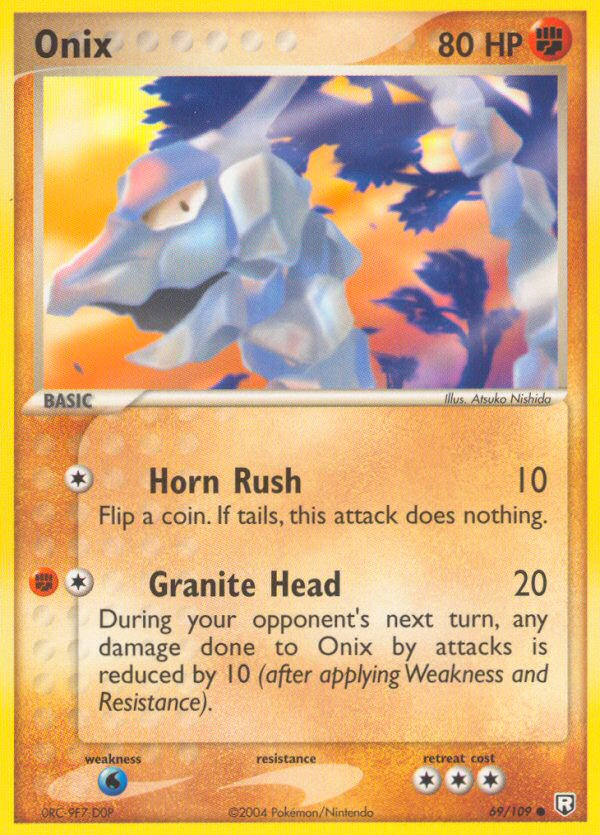 Onix (69/109) [EX: Team Rocket Returns] | Jomio and Rueliete's Cards and Comics