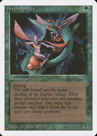 Scryb Sprites [Revised Edition] | Jomio and Rueliete's Cards and Comics