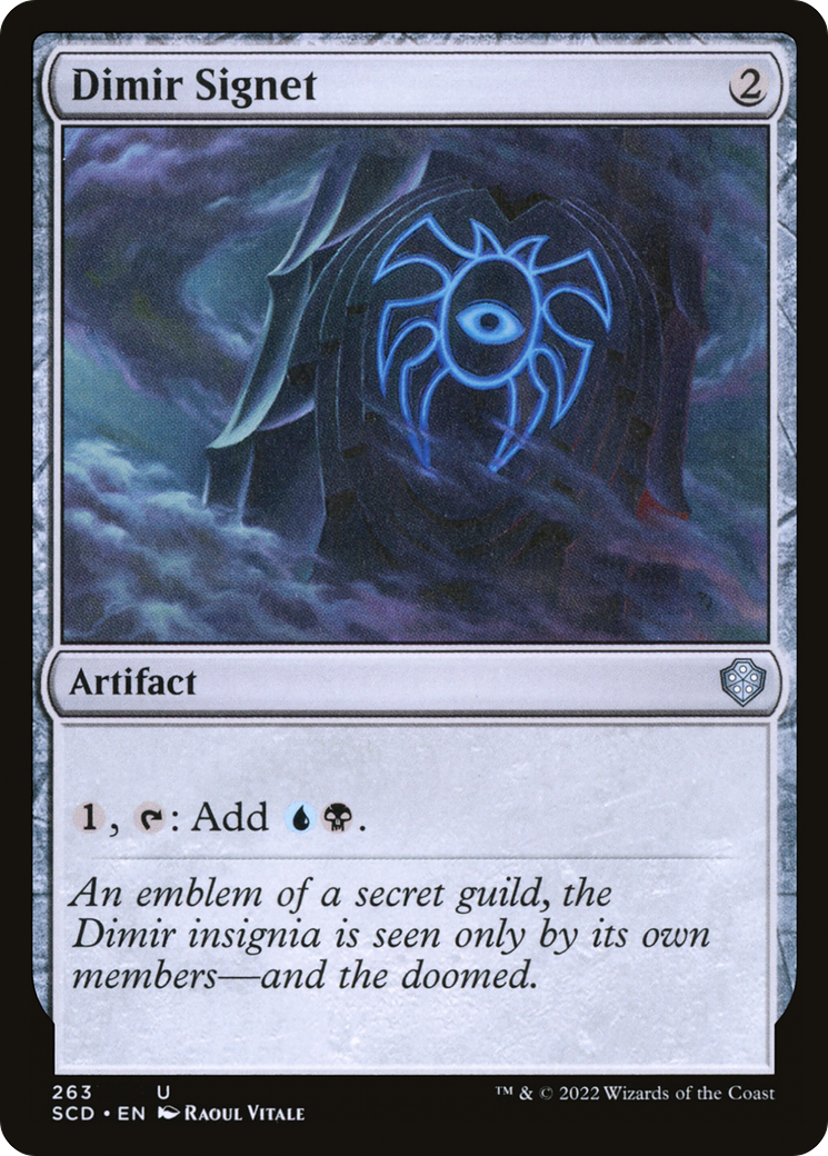 Dimir Signet [Starter Commander Decks] | Jomio and Rueliete's Cards and Comics