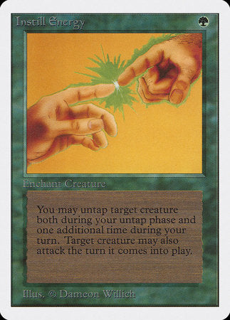 Instill Energy [Unlimited Edition] | Jomio and Rueliete's Cards and Comics