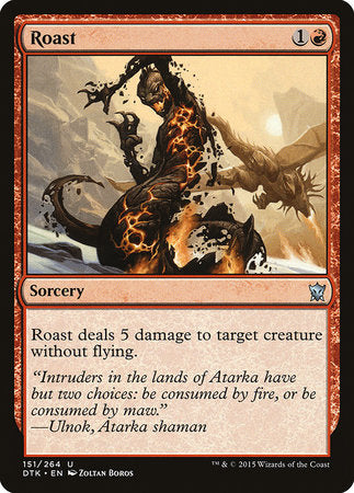 Roast [Dragons of Tarkir] | Jomio and Rueliete's Cards and Comics