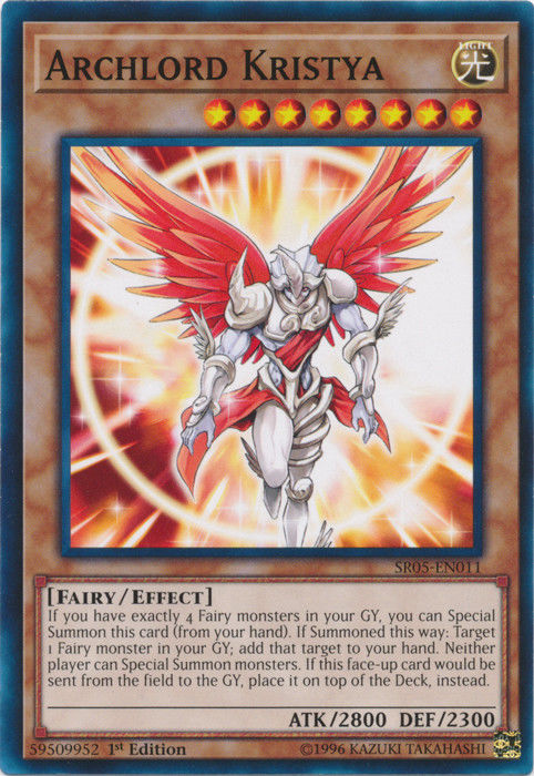 Archlord Kristya [SR05-EN011] Common | Jomio and Rueliete's Cards and Comics