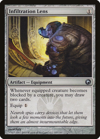 Infiltration Lens [Scars of Mirrodin] | Jomio and Rueliete's Cards and Comics