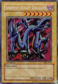 Serpent Night Dragon (MRL-E130) [MRL-E130] Secret Rare | Jomio and Rueliete's Cards and Comics