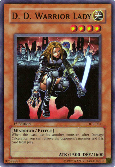 D.D. Warrior Lady [DCR-027] Super Rare | Jomio and Rueliete's Cards and Comics