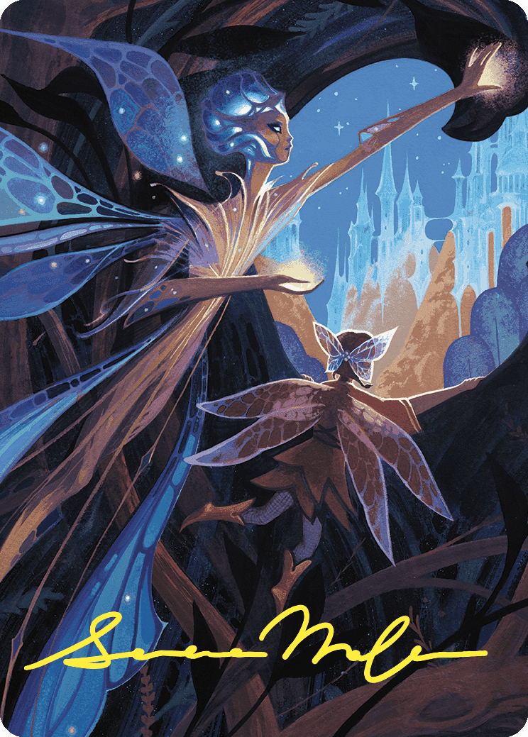 Kindred Discovery Art Card (Gold-Stamped Signature) [Wilds of Eldraine Art Series] | Jomio and Rueliete's Cards and Comics