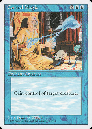 Control Magic [Fourth Edition] | Jomio and Rueliete's Cards and Comics