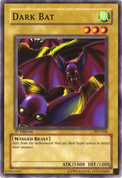 Dark Bat [PSV-058] Common | Jomio and Rueliete's Cards and Comics