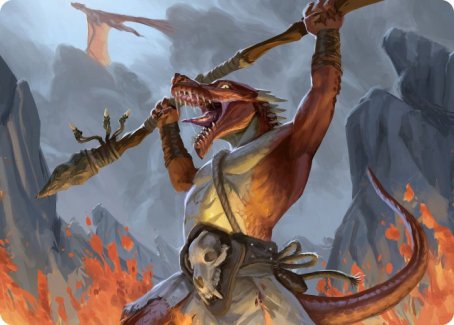 Kobold Art Card [Dungeons & Dragons: Adventures in the Forgotten Realms Art Series] | Jomio and Rueliete's Cards and Comics