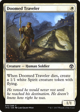 Doomed Traveler [Iconic Masters] | Jomio and Rueliete's Cards and Comics