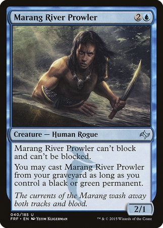 Marang River Prowler [Fate Reforged] | Jomio and Rueliete's Cards and Comics