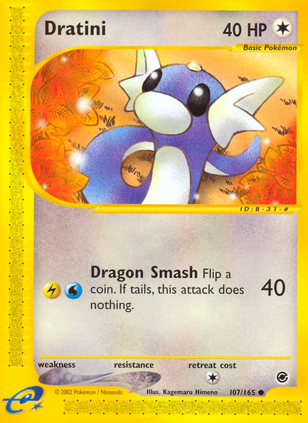 Dratini (107/165) [Expedition: Base Set] | Jomio and Rueliete's Cards and Comics