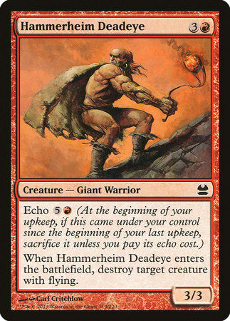 Hammerheim Deadeye [Modern Masters] | Jomio and Rueliete's Cards and Comics