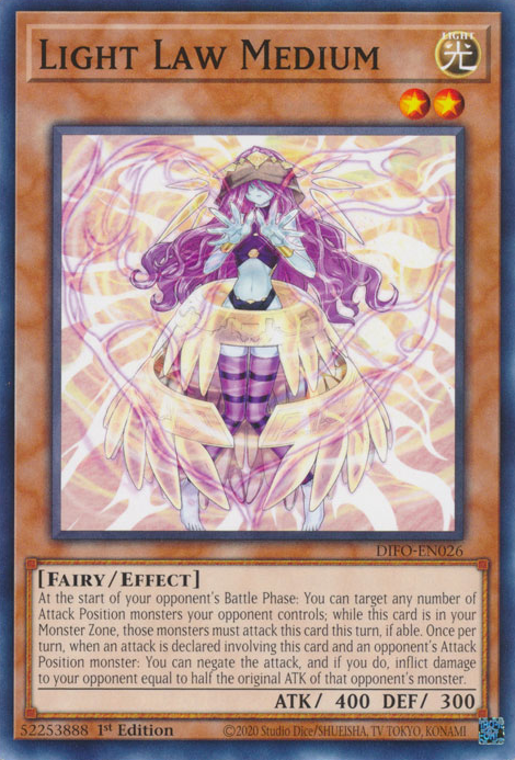 Light Law Medium [DIFO-EN026] Common | Jomio and Rueliete's Cards and Comics