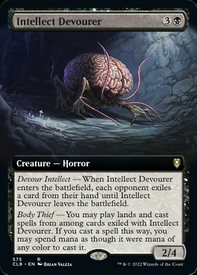 Intellect Devourer (Extended Art) [Commander Legends: Battle for Baldur's Gate] | Jomio and Rueliete's Cards and Comics
