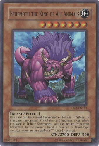 Behemoth the King of All Animals [DR3-EN134] Super Rare | Jomio and Rueliete's Cards and Comics