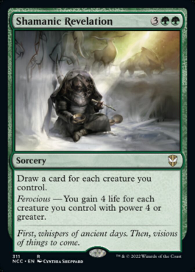 Shamanic Revelation [Streets of New Capenna Commander] | Jomio and Rueliete's Cards and Comics
