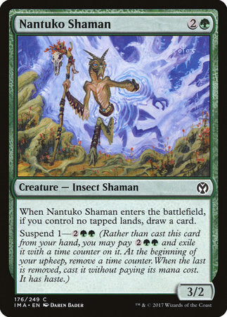 Nantuko Shaman [Iconic Masters] | Jomio and Rueliete's Cards and Comics