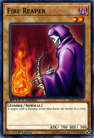 Fire Reaper [SBSC-EN012] Common | Jomio and Rueliete's Cards and Comics
