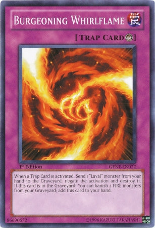 Burgeoning Whirlflame [GENF-EN072] Common | Jomio and Rueliete's Cards and Comics