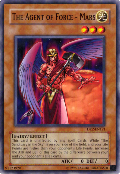 The Agent of Force - Mars [DR2-EN121] Common | Jomio and Rueliete's Cards and Comics