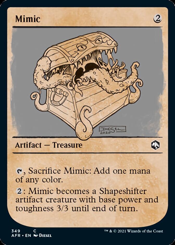 Mimic (Showcase) [Dungeons & Dragons: Adventures in the Forgotten Realms] | Jomio and Rueliete's Cards and Comics