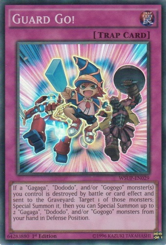 Guard Go! [WSUP-EN029] Super Rare | Jomio and Rueliete's Cards and Comics