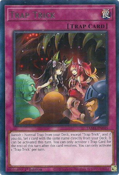Trap Trick [TAMA-EN045] Rare | Jomio and Rueliete's Cards and Comics