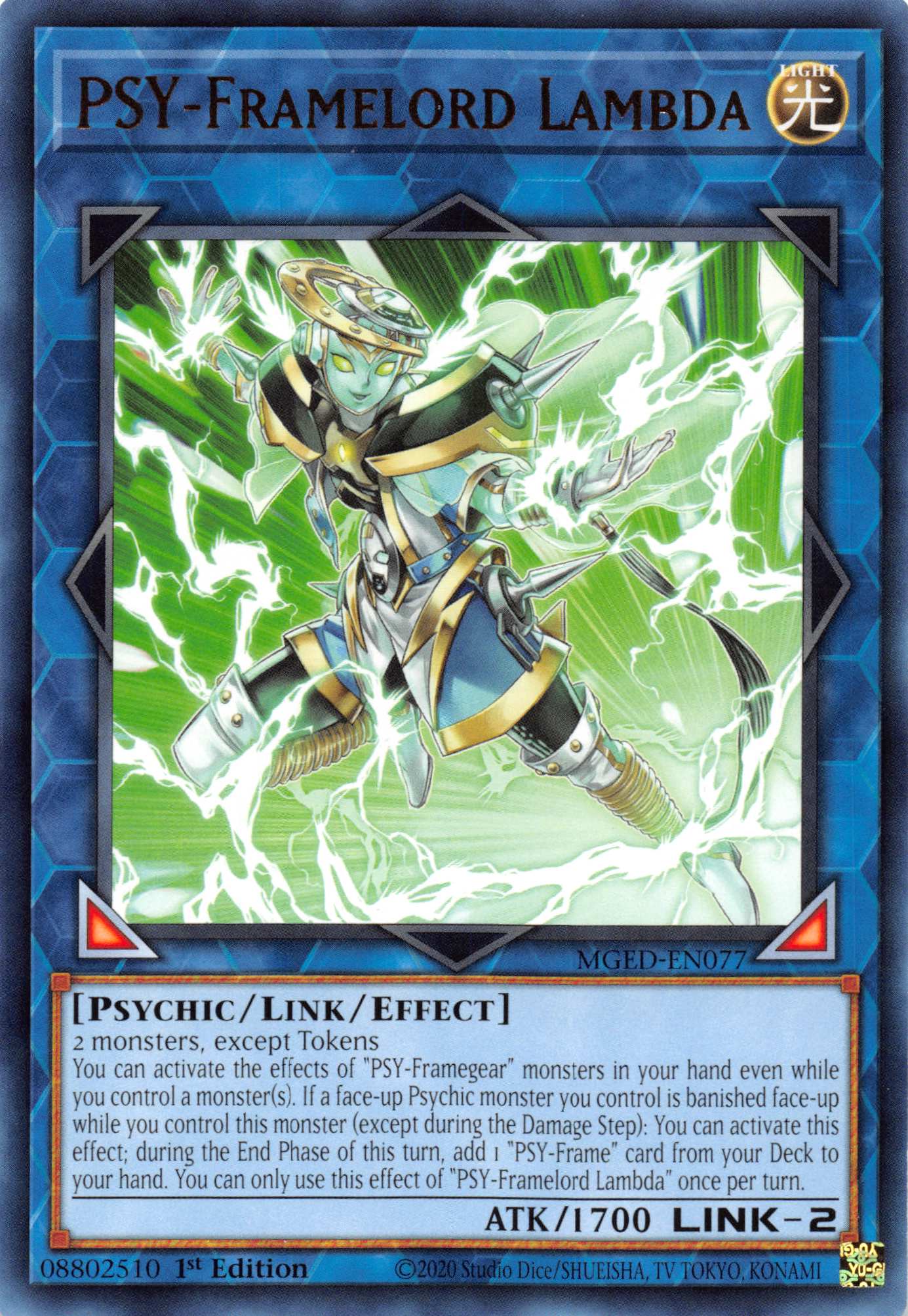 PSY-Framelord Lambda [MGED-EN077] Rare | Jomio and Rueliete's Cards and Comics