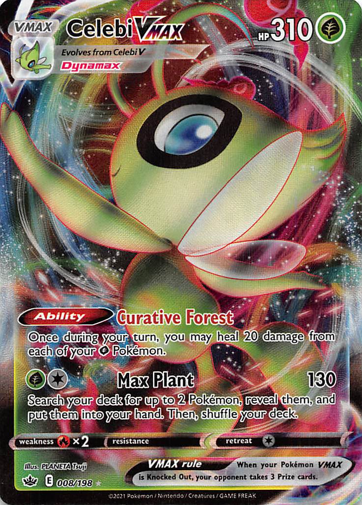 Celebi VMAX (008/198) [Sword & Shield: Chilling Reign] | Jomio and Rueliete's Cards and Comics