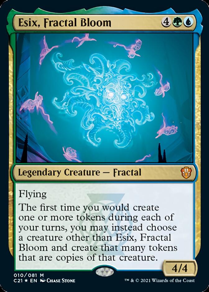 Esix, Fractal Bloom [Commander 2021] | Jomio and Rueliete's Cards and Comics
