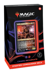 Starter Commander Deck (Chaos Incarnate) | Jomio and Rueliete's Cards and Comics